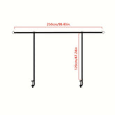 Heavy duty Adjustable Table Stand Arches - Stable Metal Balloon Arches Bracket