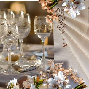 Tovaglioli ricamati personalizzati