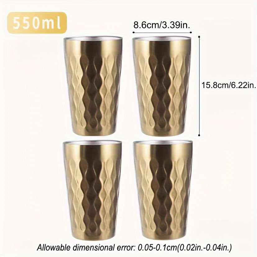 High-value Stainless Steel Cups, Common For Men And Women