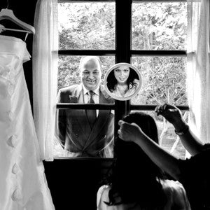 Editorial wedding reportage
