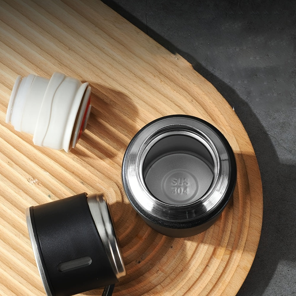 1pc One cup three lid set, cup lid can be used as a cup, new insulated cup car water cup business gift set