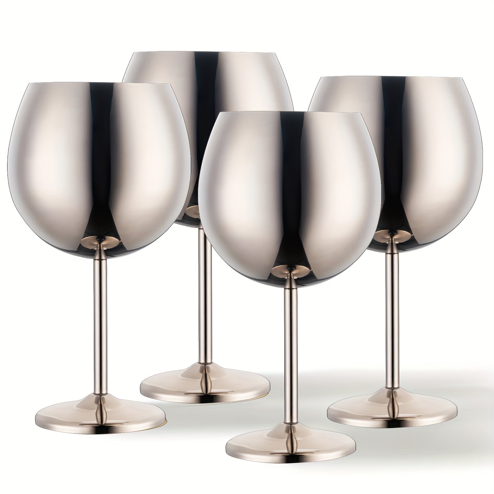 Set Of 2 Stainless Steel Ball-shaped Cups, Suitable For Various Occasions Such As Bars, Homes, Weddings, Etc. Made Of High-quality Stainless Steel, Not Easily Breakable, And Ensures That Your Drinks Stay Refreshingly Cold For