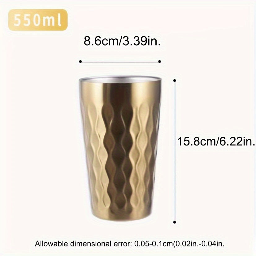 High-value Stainless Steel Cups, Common For Men And Women