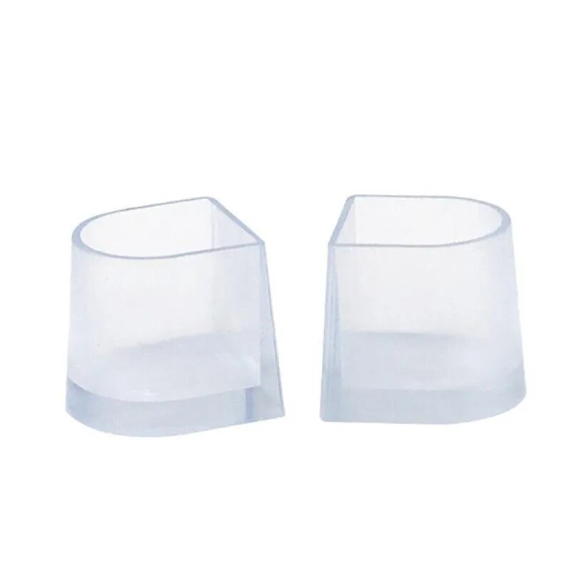 1pairs Heel Protectors High Heeler Antislip Silicone Heel Stopper Latin Stiletto Dancing Cover For Bridal Wedding Party 3Sizes