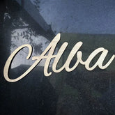 Pesonalized Names Wood Signs Custom Name Sign Table Decor Wedding Table Wooden Letters Wood Baby Name Nursery Pet Sign