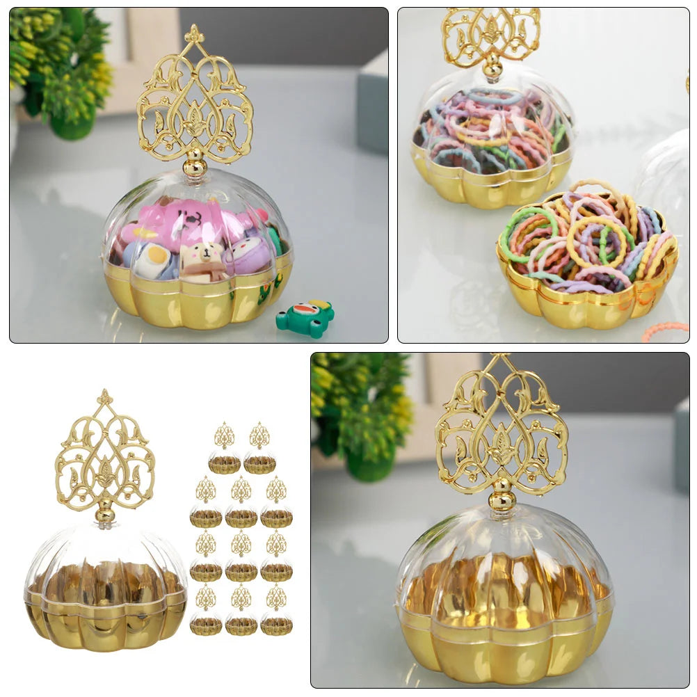12 Pcs Candy Box Small Boxes Jars European Style Containers Gift for Presents Bridesmaid