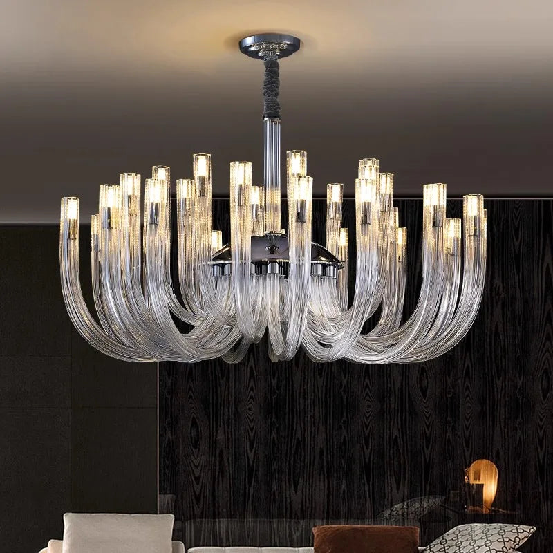 home decorationPendant lights, luxury crystal living room chandelier, dining room Pendant lamp, ceiling light, indoor lighting