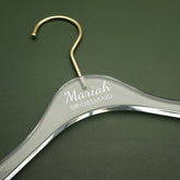 Custom Wedding Hanger Personalized Bridal Hanger Wedding Dress Hanger Bridal Shower Party Bride Bridesmaid Maid Of Honor Gifts