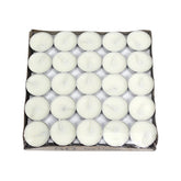 50pcs Round Aromatherapy Candle Birthday Romantic Smokeless Atmosphere Gift Props Wedding Decoration Tea Candle Light Tea Wax