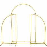 Metal Wedding Garden Arch Easy Assembly Backdrop Stand Balloon Arch Frame for Garden,Yard,Wedding, Birthday Party,Indoor Outdoor