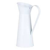Flower Vase Tin Pitcher Jug Metal Wedding Garden Decoration Beautiful Retro Jug in Vintage Iron Flower Pot Dried Flower Vase