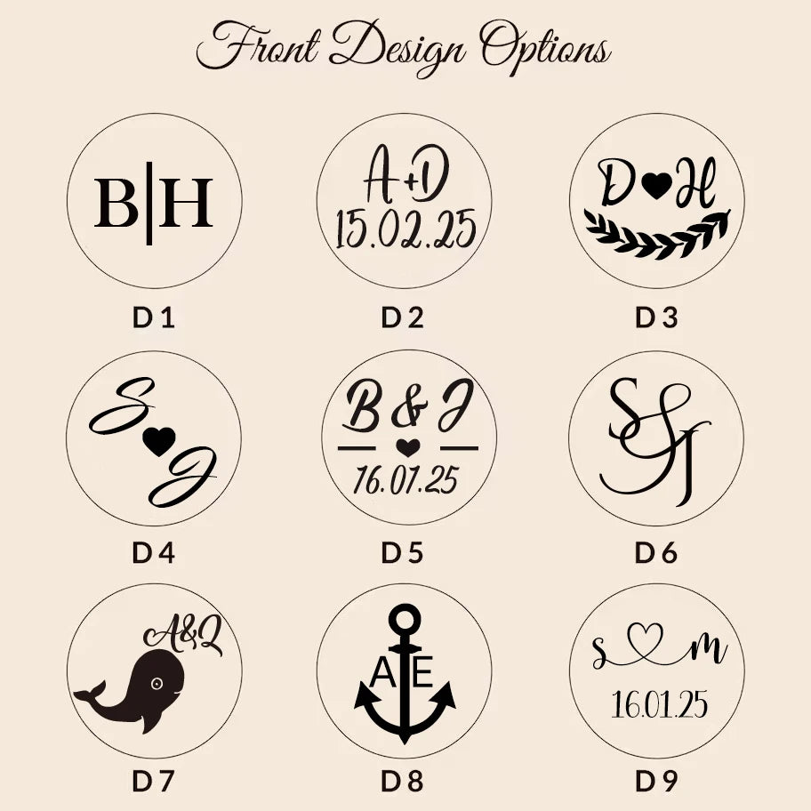 Personalized Wooden Wedding Ring Box with Clear Acrylic Cover, Custom Round Engagement Proposal Holder, Double Ring Bearer Box