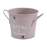 Vintage Chic Flower Vase Tin Pitcher Jug Metal Iron Flowers Bucket Pots Home Wedding Party Garden Decor