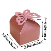 20/30/50PCS Colorful Butterfly Dragees Box Giveaways Favors and Gifts Chocolate Box Packaging Box Wedding Gift Boxes for Guests