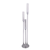 New style tall Clear acrylic Candle Holders wedding centerpiece crystal 5 arms candelabra for party and mariage decoration