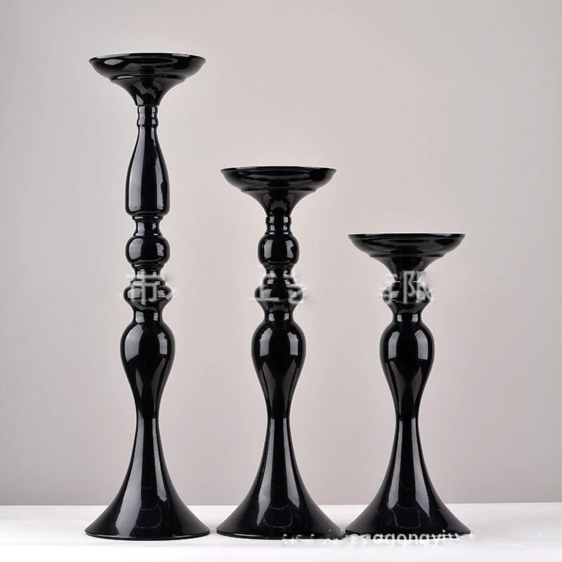 Candle Holders Christmas Decorations Wedding Centerpieces Lantern Stand Home Gold Flower Vase Table Centerpiece Event FlowerTrim