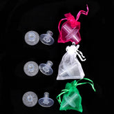 30 Pair/Lot Silver Powder Silicone High Heel Protectors for Grass Women Shoe Heel Savers Anti-slip Heel Guards for Wedding Party