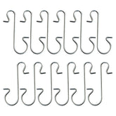 50/100pc Mini Metal S Shape Christmas Hook DIY Christmas Tree Decoration Stainless Steel Hook For Christmas Home Party Supplies