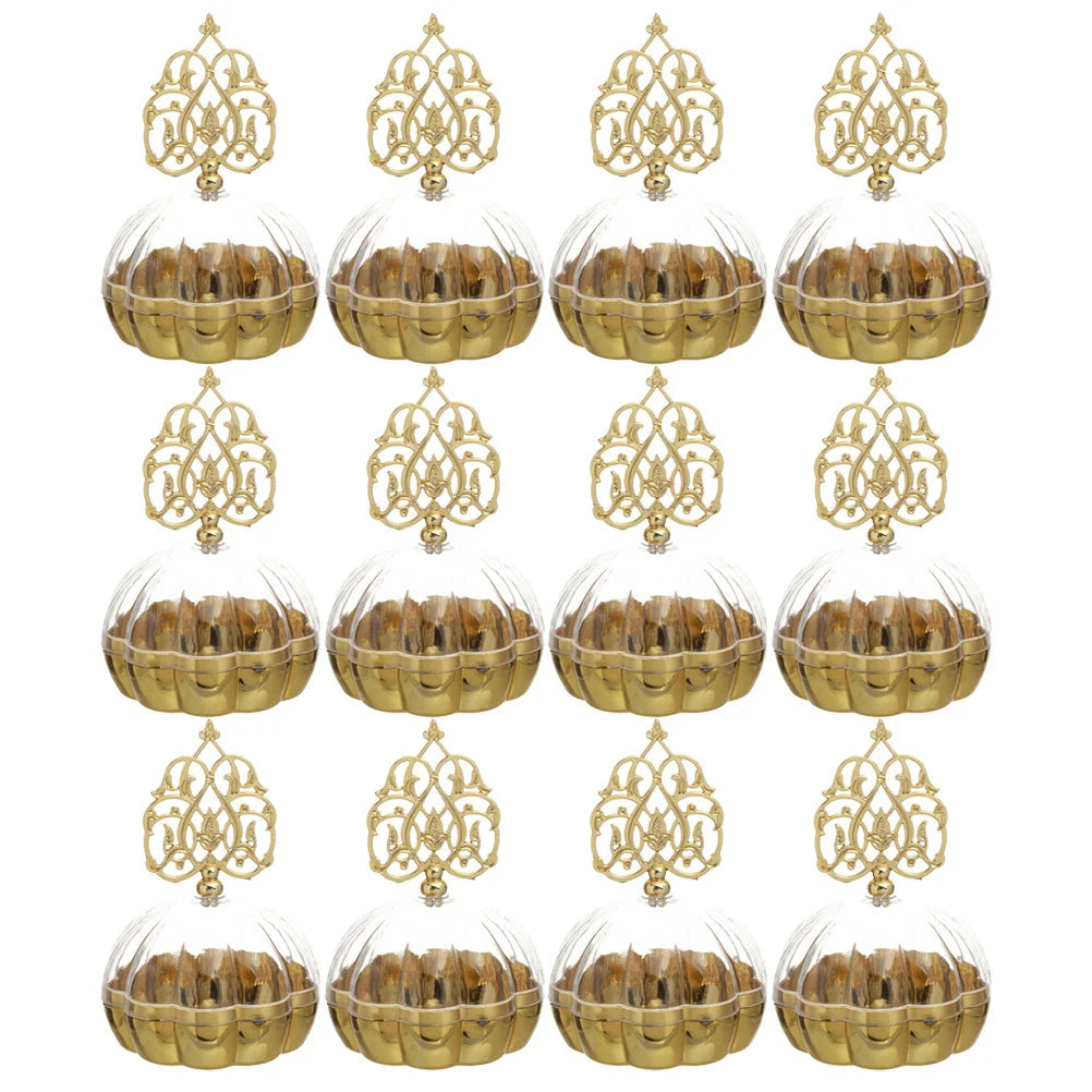 12 Pcs Candy Box Small Boxes Jars European Style Containers Gift for Presents Bridesmaid