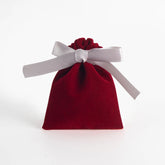 10pcs Bulk 10x12cm Jewelry Packing Ribbon Velvet Bags Gift Display Packing Storage Wedding Travel Candy Drawstring Dust Pouches