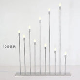 Vintage Metal Candelabra Candle Holders for Wedding Party Centerpieces