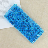 144pcs 2cm Artificial Mini Paper Rose Bouquet for Wedding Party Decoration Home DIY Wreath Gifts Scrapbooking Craft Fake Flowers