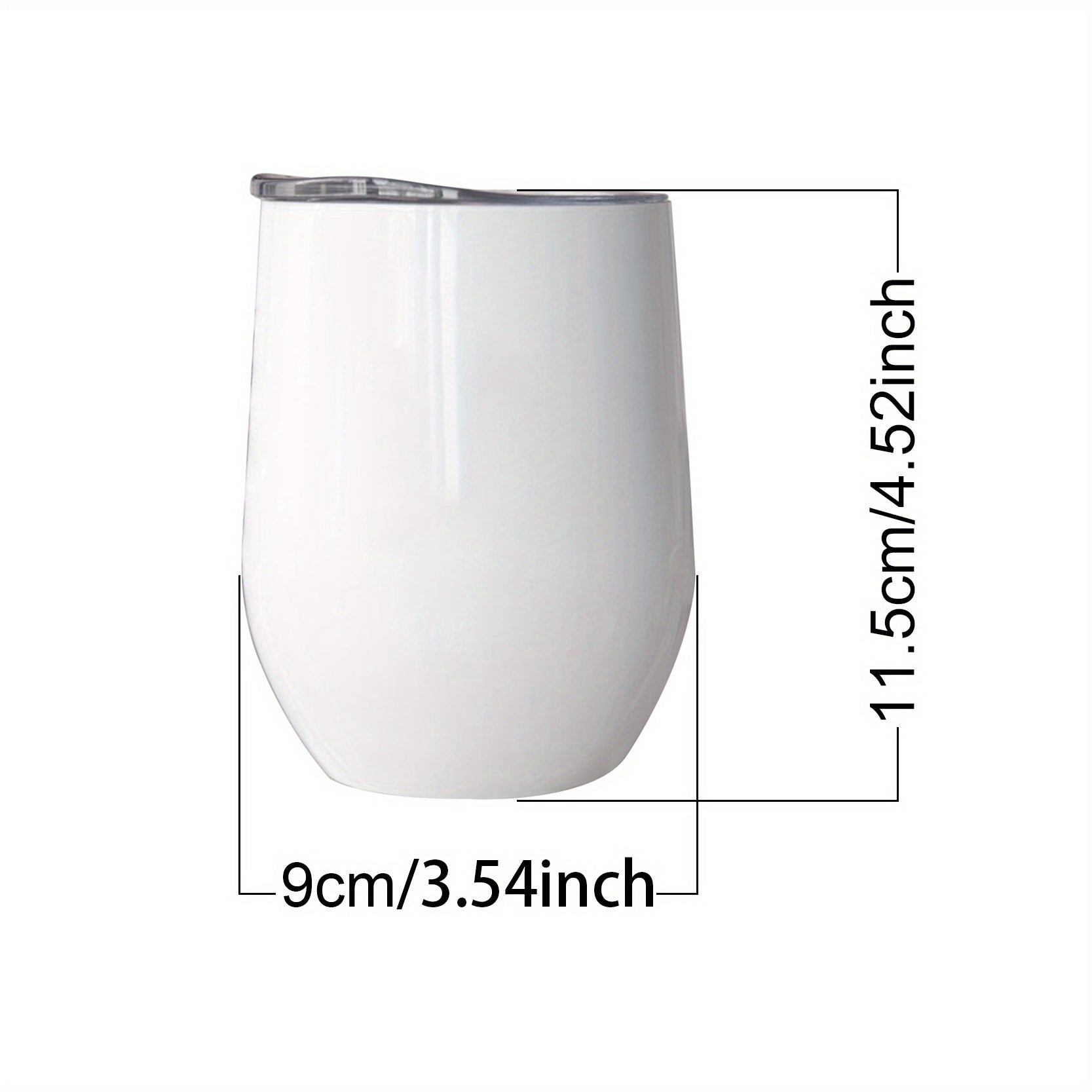 2pcs 12oz Cute Wine Glasses with Lid Printed with I'M HIS Queen/HER King Pattern, Stainless Steel Coffee Cups, Suitable for Christmas and Valentine's Day Gifts for Your Partner