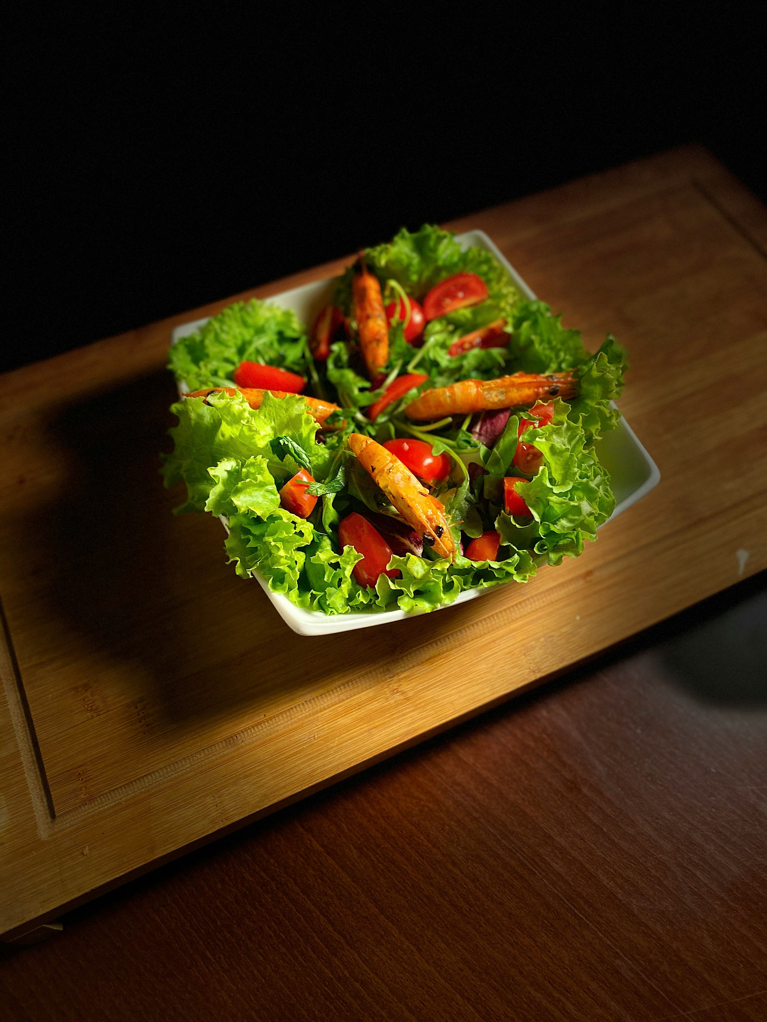 Acrylic Salad Bowl Set