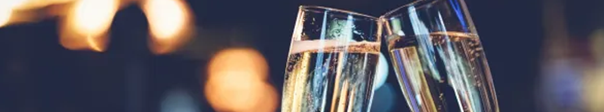 Champagne glasses & toasting flutes