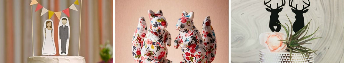 Wedding cake toppers