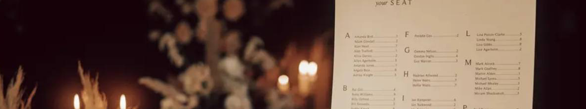 Table Plan