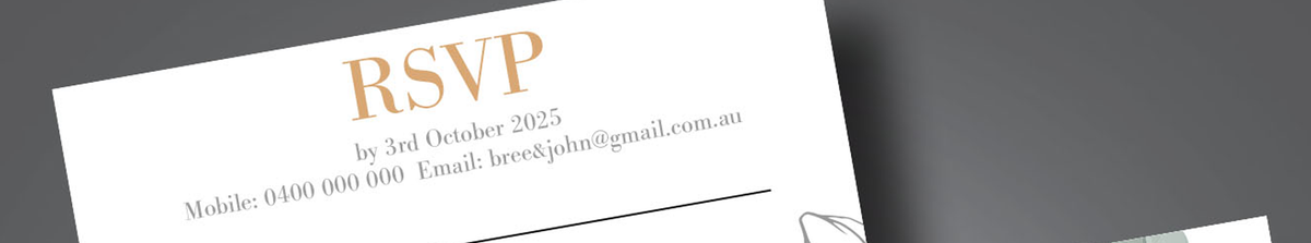 RSVP Cards