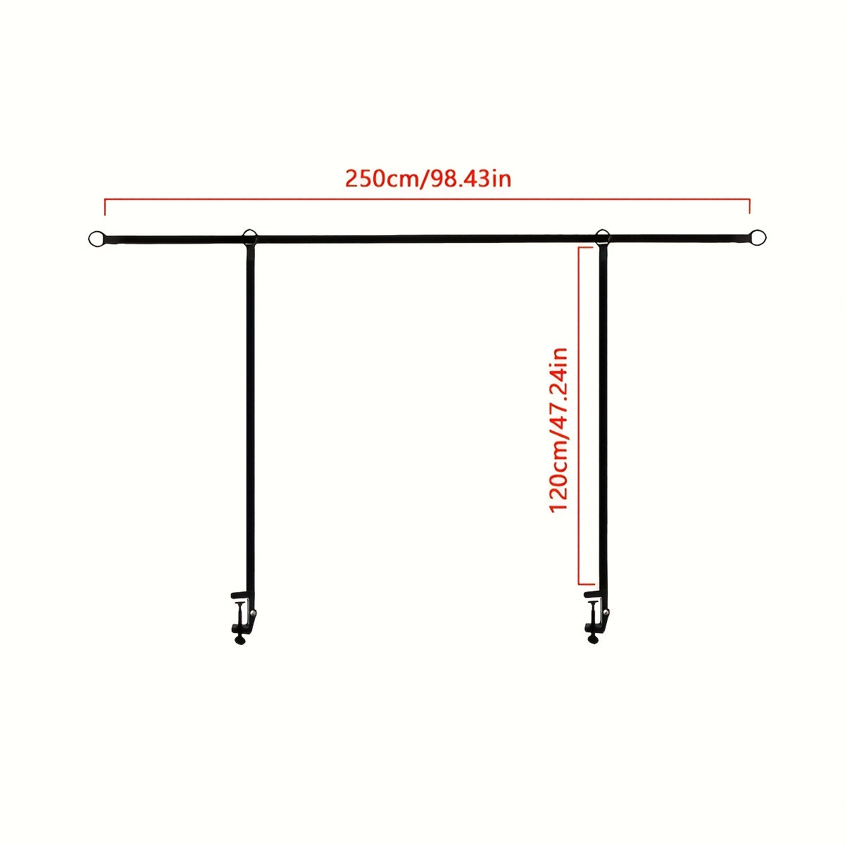 Heavy duty Adjustable Table Stand Arches - Stable Metal Balloon Arches Bracket