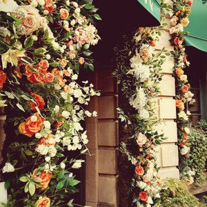 Floral Entry Pillars
