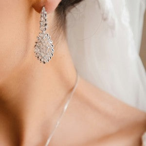 Bridal Tassel Earrings