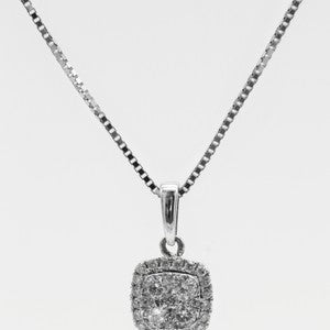 Diamond Dewdrop Necklace