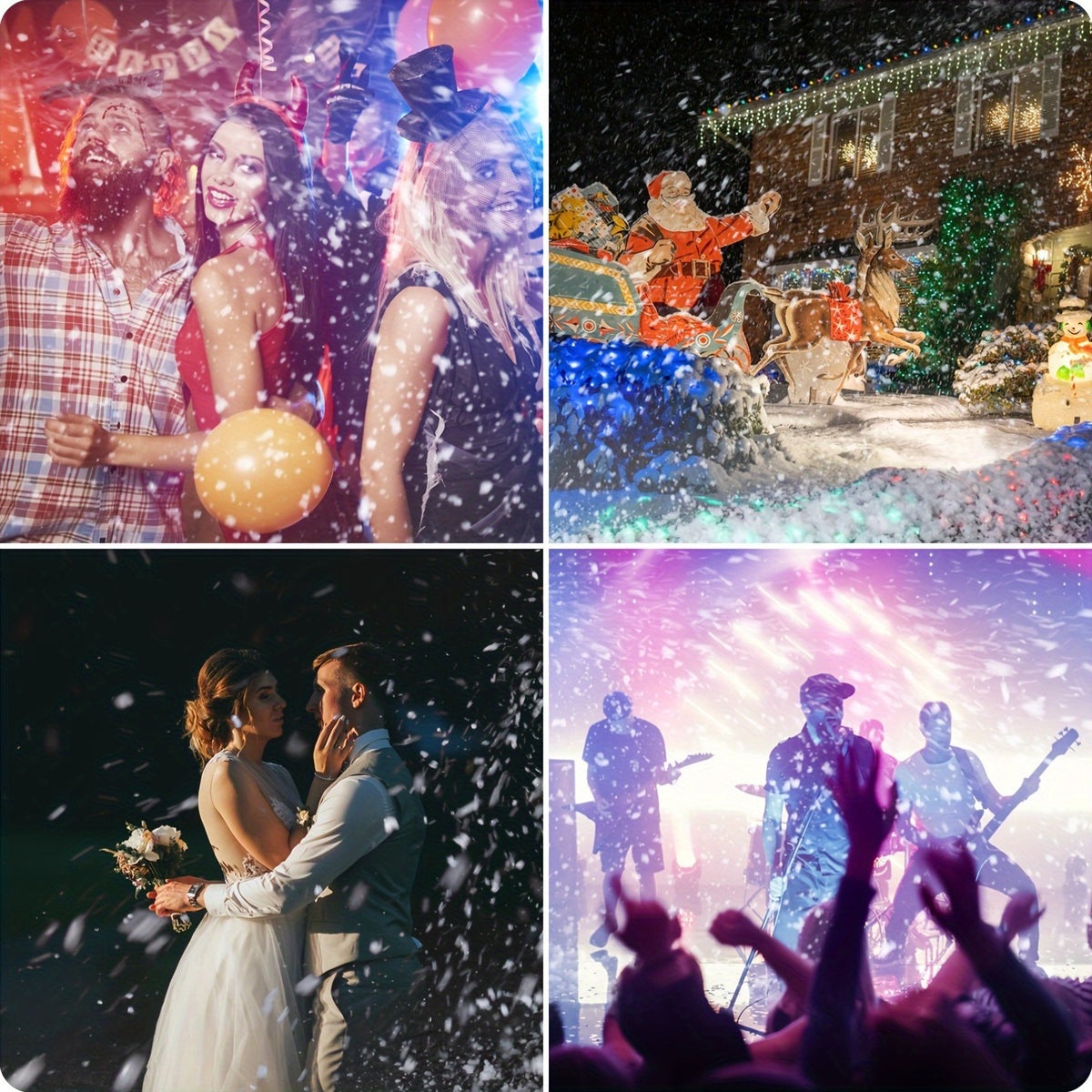 1500W Snow Machine Snow Machine Stage Snow Machine Halloween Christmas Stage Performance