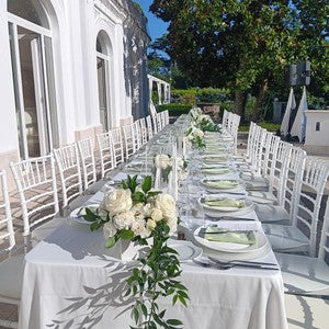 Elegant White Seasonal Floral Collection