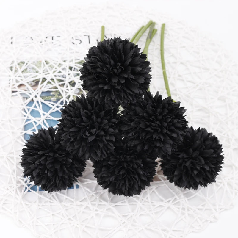 3/5Pcs Hydrangea Artificial Flowers Bouquet For Home Bedroom Decor Wedding Decoration Craft Vases Flower Arrangement Accessories