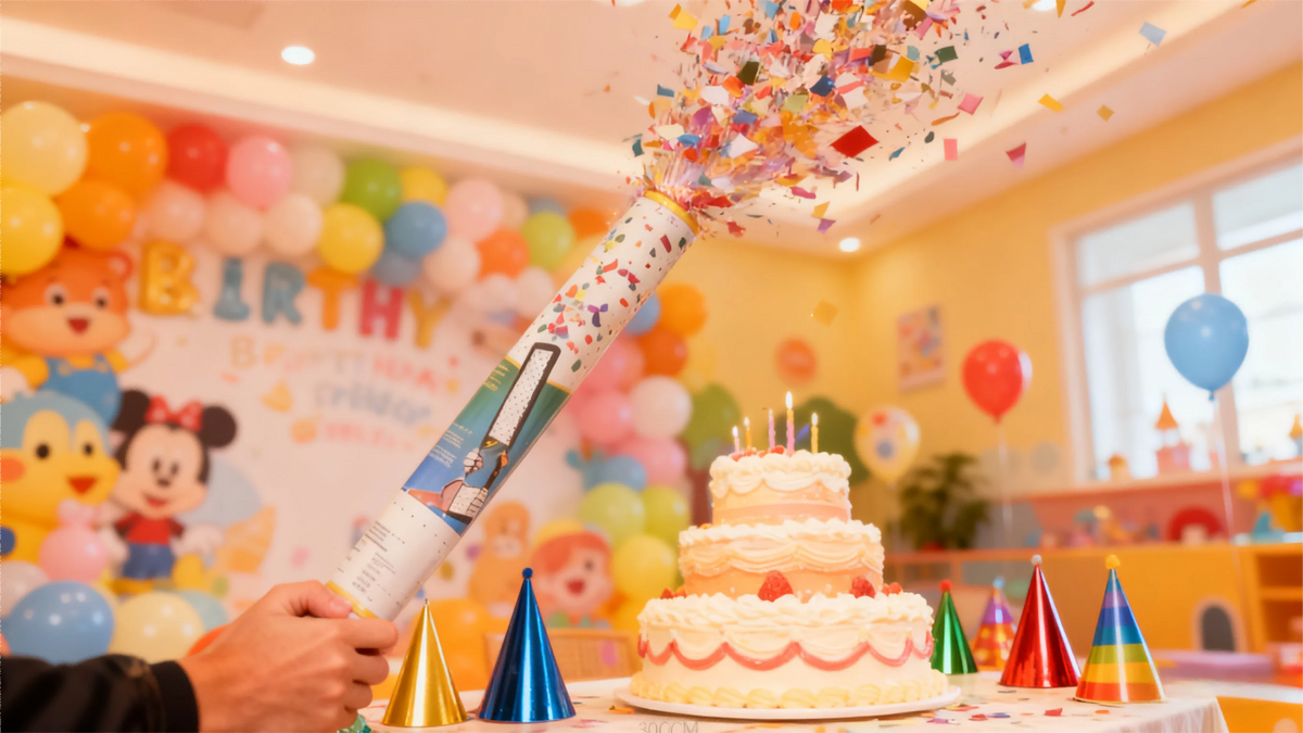 Confetti Wands, Colorful Confetti Shoot Poppers, Tissue Paper Flick Flutter Sticks for Wedding Celebrations, Birthday