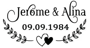 100pcs Personalized Wedding Bubble Tube Labels Custom Clear Bubble Wand Name Stickers Transparent Marriage Decoration Makeup