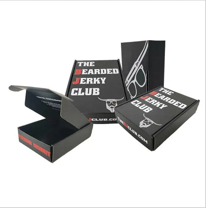 paper box Custom boxes  gift box bag Corrugated paper shipping mailer boxes Printed logo Packaging Clothes shirt Box 100PCS/lot