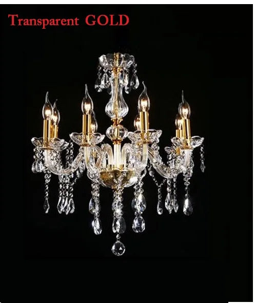 LED K9 Modern Ceiling Lustre Crystal Chandeliers Lustres De Cristal Chandelier AC110V/220V Ceiling Fixture Indoor Pendant Lamp
