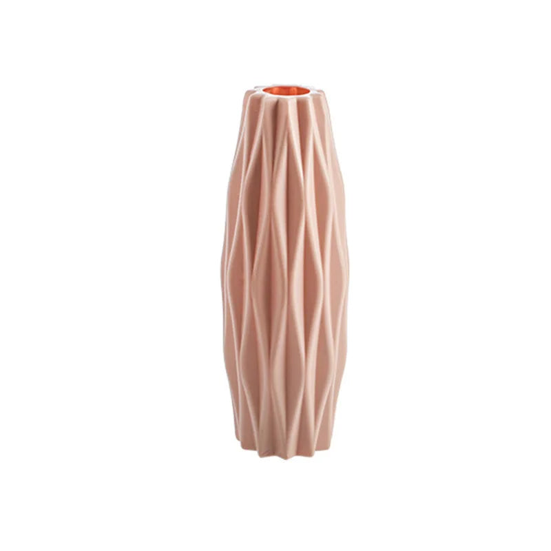 Nordic Style Plastic Vase Ornaments, Flower Arrangement, Home Living Room Decoration, Dried Flower Creative Art, Desktop Decor