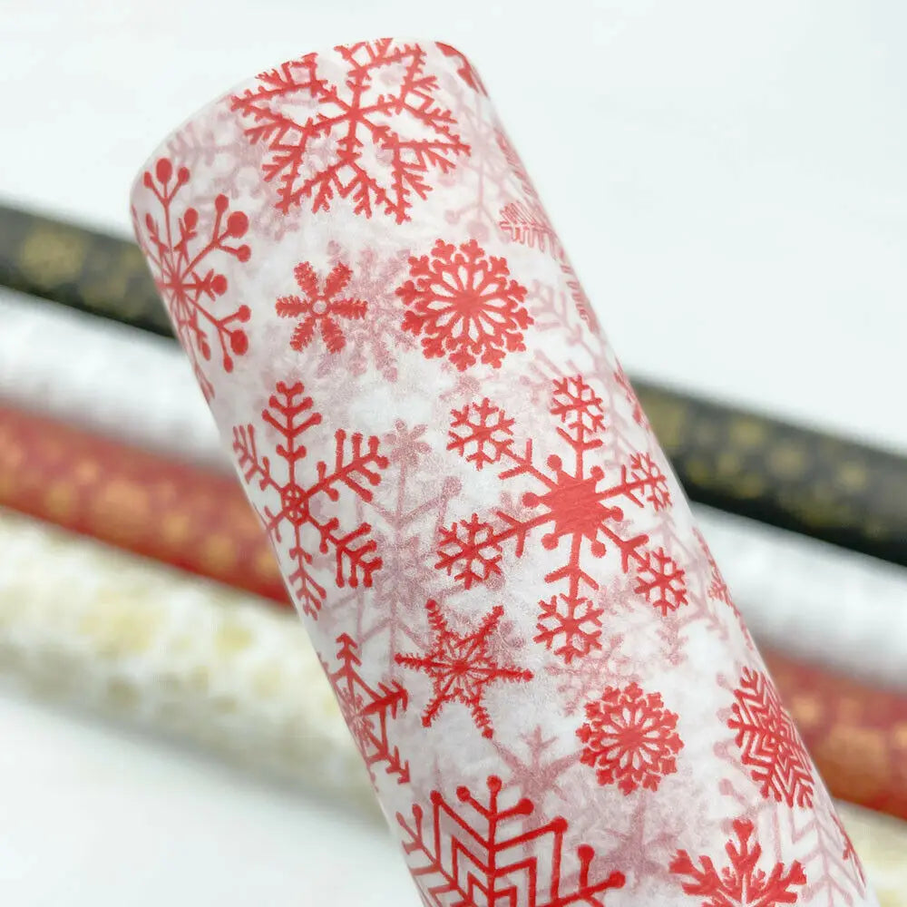 10sheets Tissue Paper Wrapping Snowflake Xmas DIY Craft Flowers Gift Box Packing Wedding Party Home Decor Supplies 50cm*75/35cm
