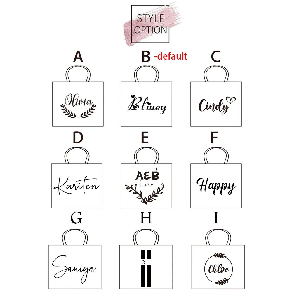 Personalized Beach Jute Tote Bag Reusable Shopping Storage Handbag Burlap Bag Custom Wedding Party Decoration Bridesmaid Gifts