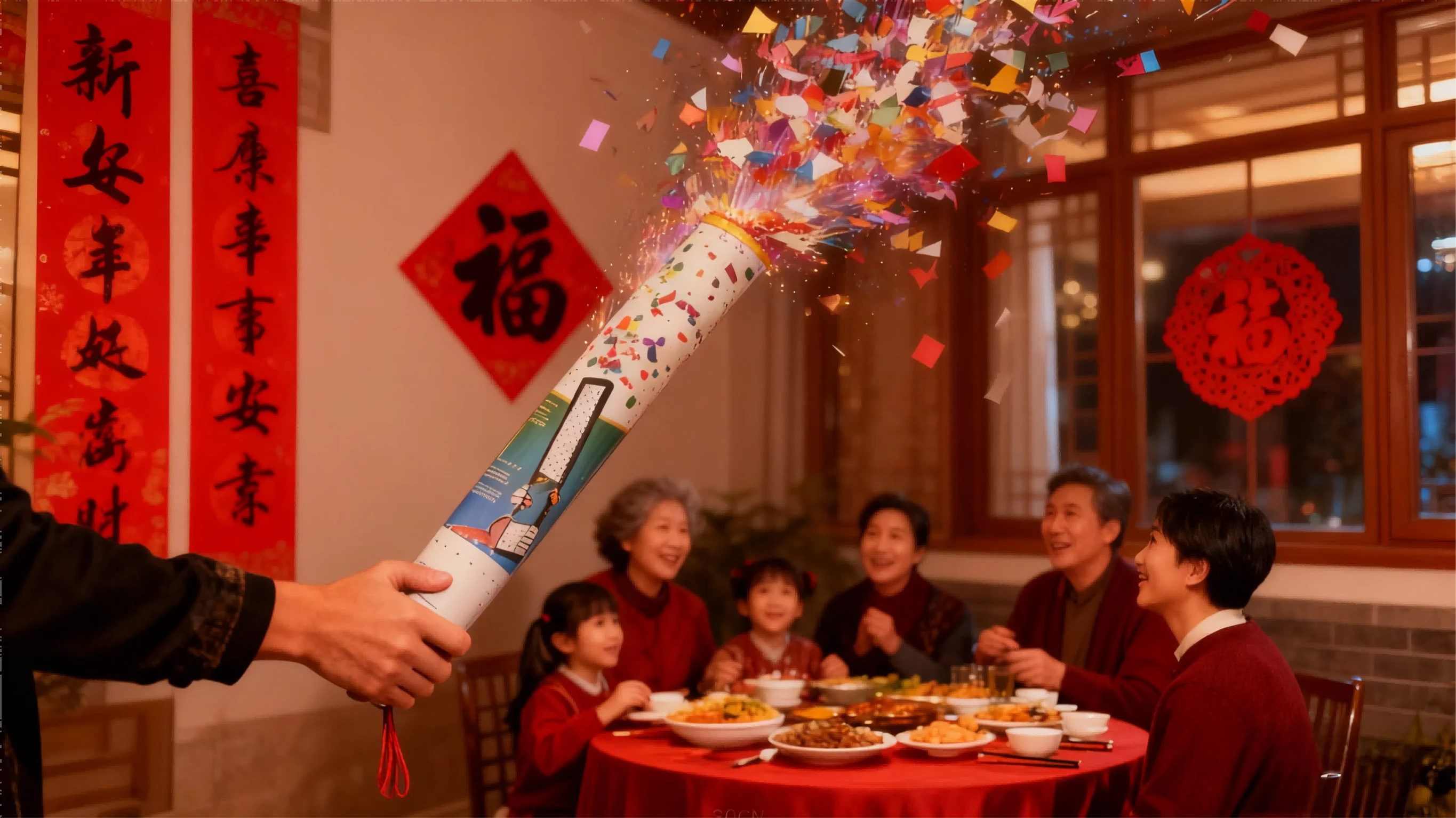 Confetti Wands, Colorful Confetti Shoot Poppers, Tissue Paper Flick Flutter Sticks for Wedding Celebrations, Birthday