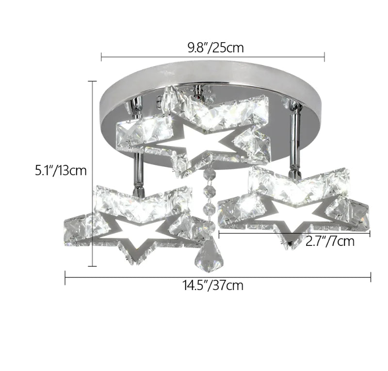 Modern Crystal Led Ceiling Light Nordic Chandelier Living Room Decor Indoor Pandent Lamp Bedroom Fixture Hotel Luxury Luminaire