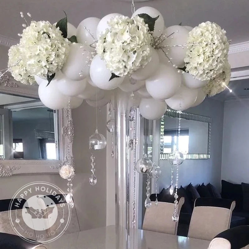 5-36inch Big Matte White Latex Balloons Macarone Color Inflatable Helium Balloon Birthday Party Wedding Decorations Kids Toys