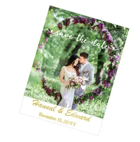 Personalised Wedding Photo Wine Champagne Labels Water Bottle Logo Stickers Candy Bag Box Wrapper Festival Party Decor Supplies